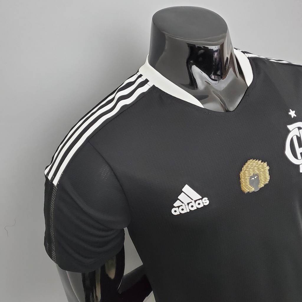camisa flamengo preta