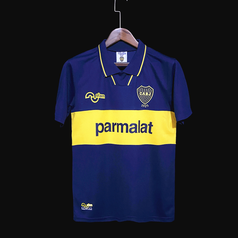 camisa retro do boca juniors