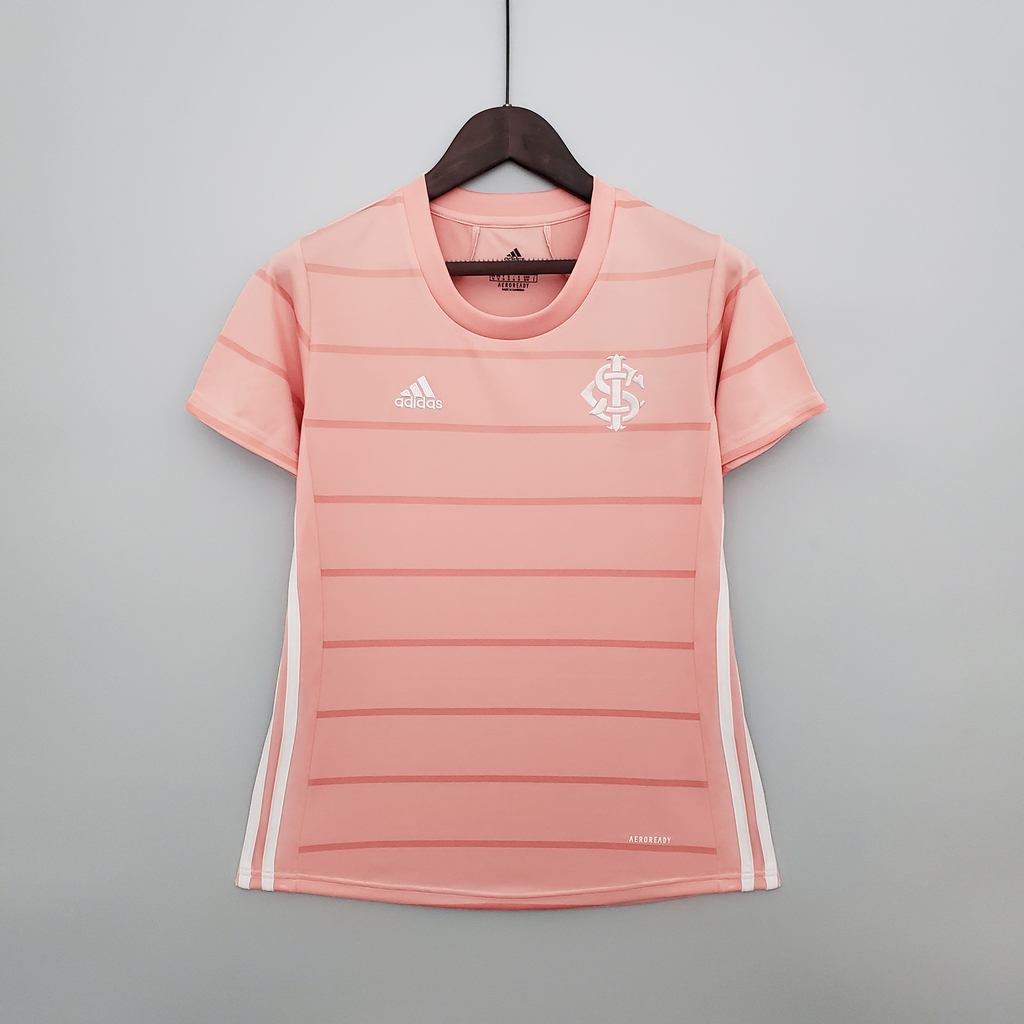camiseta do inter rosa feminina