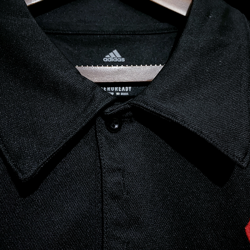 camisa polo preta flamengo