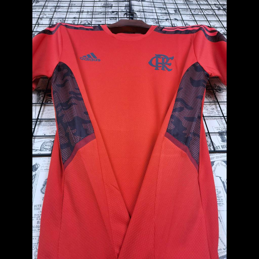 camisa flamengo treino vermelha adidas 2021