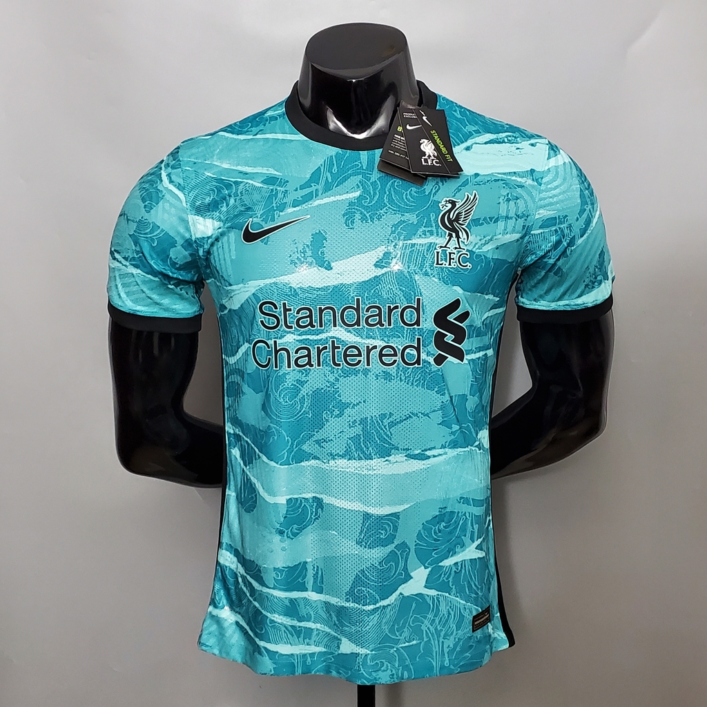 camisa liverpool versão jogador
