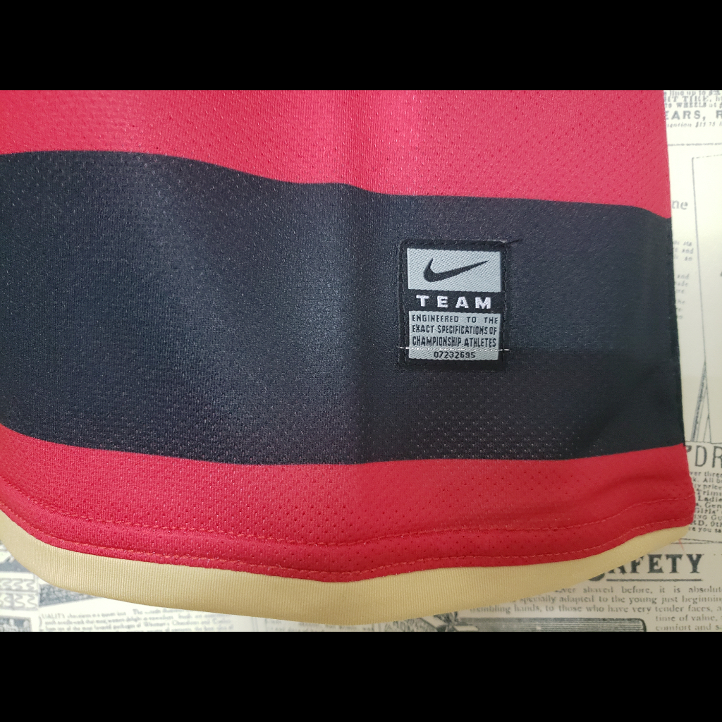 camisa flamengo retro 2008