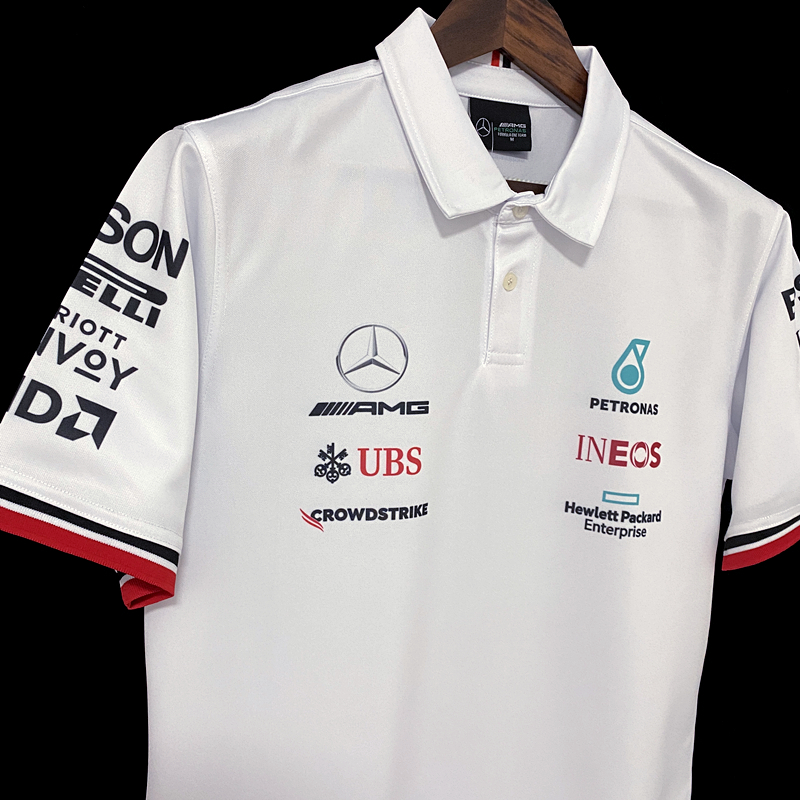 camisa escuderia mercedes
