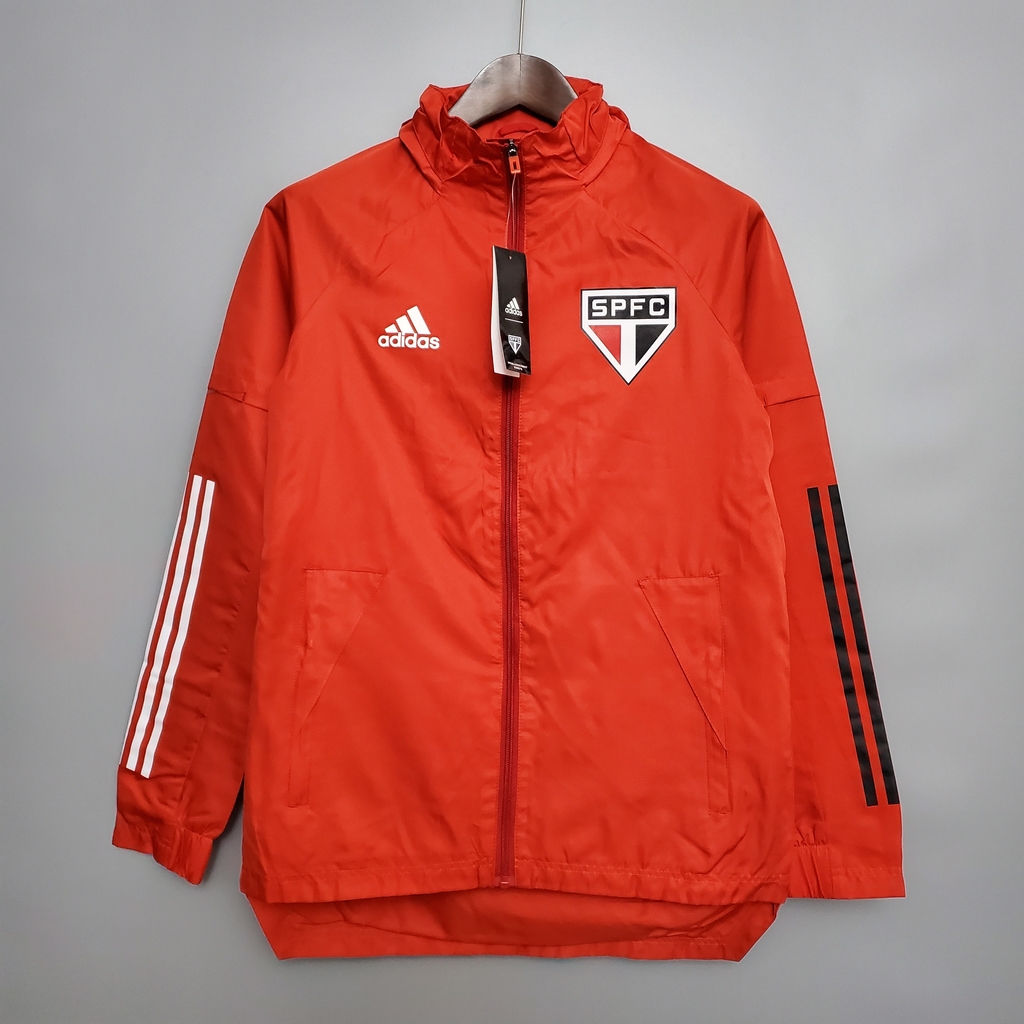 jaqueta são paulo adidas preta