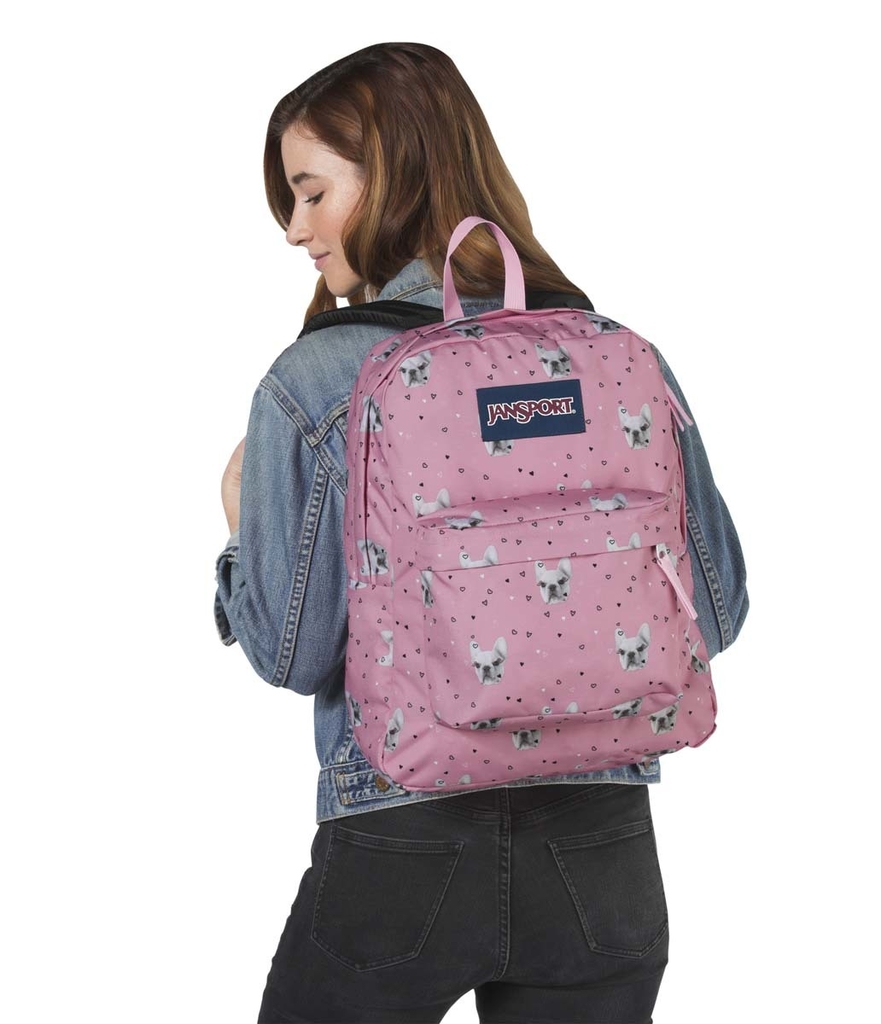 MOCHILA JANSPORT SUPERBREAK FIERCE FRENCHIES ORIGINAL TEMPORADA 2022