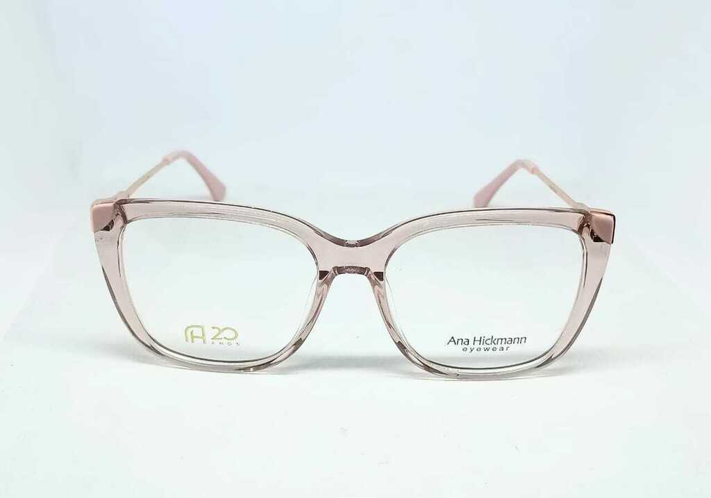 Ana Hickmann Acetato Rosa Transparente AH20 anos