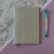 Libreta Glitter Plateada + Lapicera Diamante Verde - comprar online