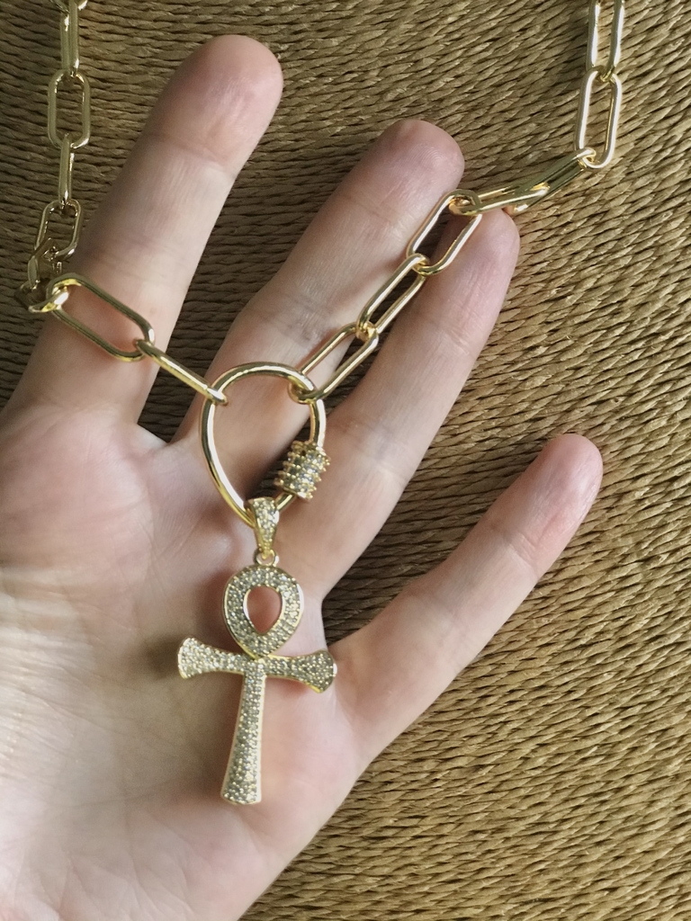 Collar cruz egipcia - Comprar en Joyas De Mi Alma