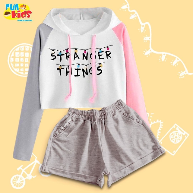 stranger things roupas infantil