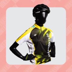 Remera Jersey Ciclista Amarilla - comprar online