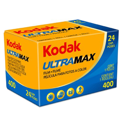 Pelicula 35mm Kodak Ultramax 24 fotos ISO 400
