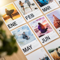 Calendario Polaroid con imán