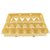 Bandeja de Isopor amarela para ovos 01 duzia com 150 unidades - Casa Cantanti