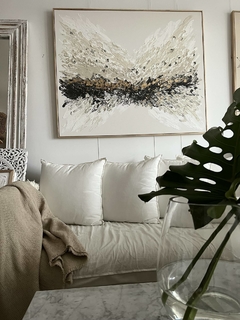Cuadro GIRONA con marco natural - MTO Home