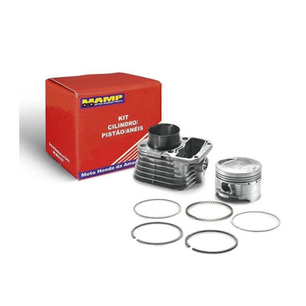 Kit Cilindro Motor Fan 125 2009/2014 Original Honda Hamp