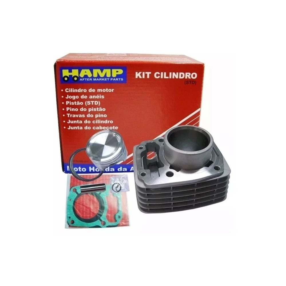 Kit Cilindro Motor Fan 125 2009/2014 Original Honda Hamp
