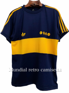 camiseta de boca 1981
