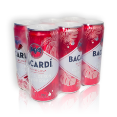 Bacardí Rum & Cola Cotel De Ron En Lata Kit X6u 310ml - comprar online