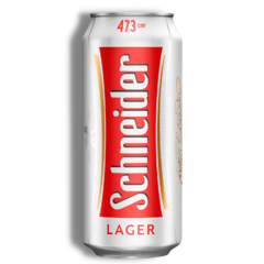 Schneider Lager Cerveza En Lata Pack X24u 473ml - comprar online