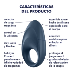 Satisfyer Mighty One ring with app - comprar online