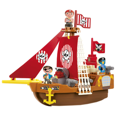 Abrick - Barco pirata con accesorios