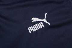 Blusão Com Zíper e Calça Manchester City Puma - Azul Marinho