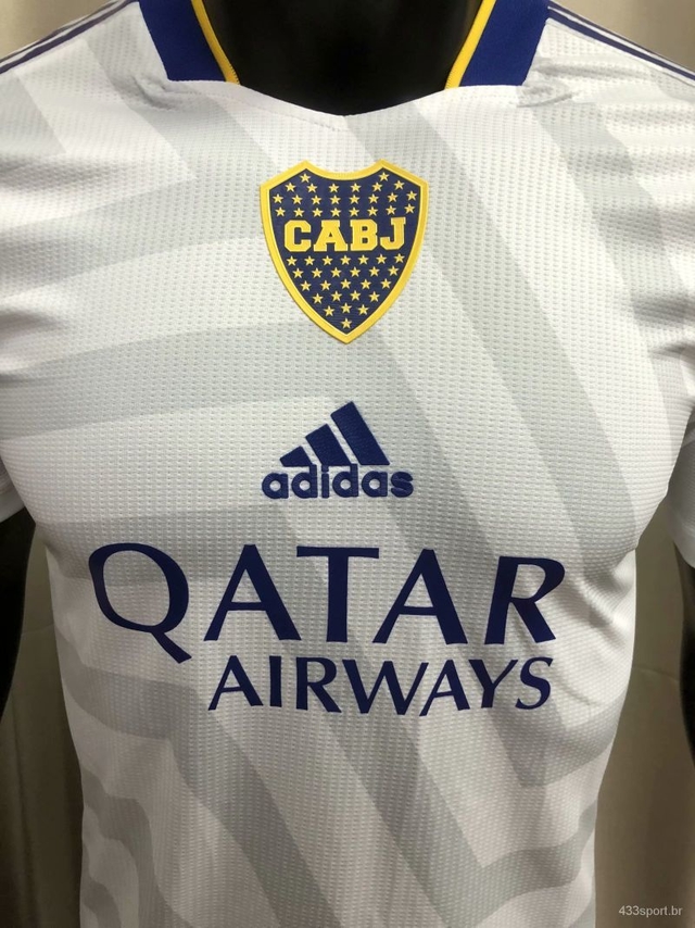 camisa branca boca juniors 2022