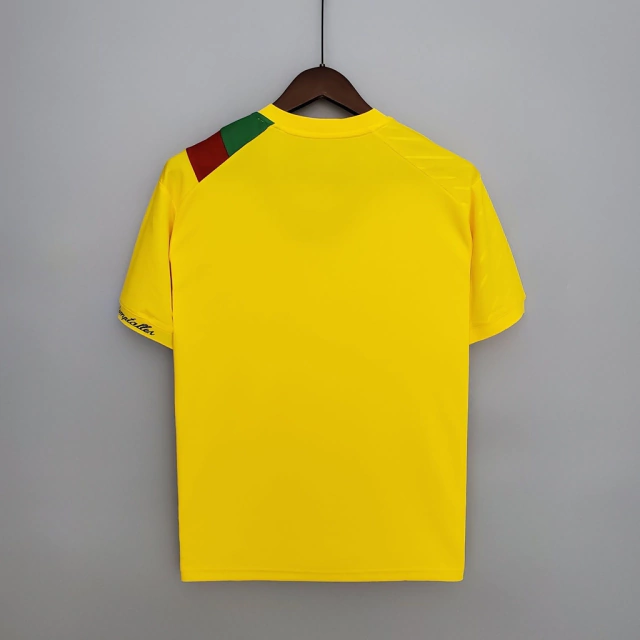 Camisa reserva Seleção de Camarões 2022/2023 Amarela