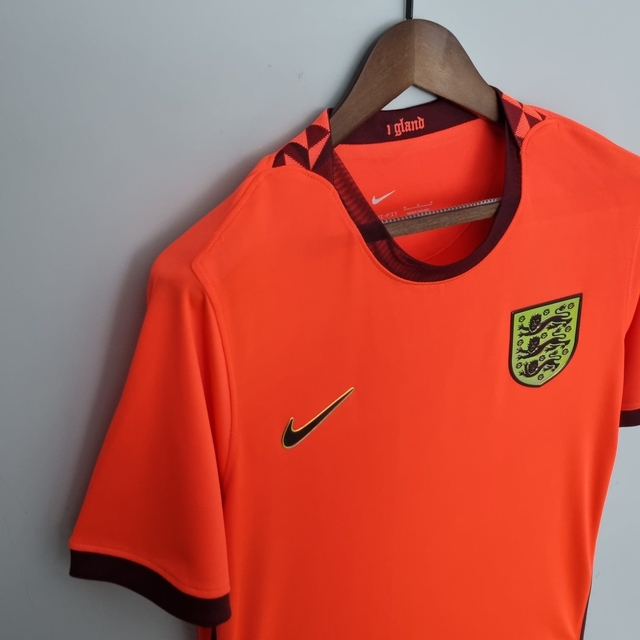 Camisa Inglaterra II Laranja 2022/2023 Nike Masculino