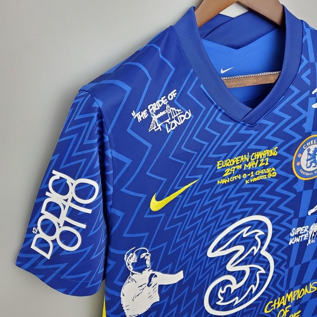 camisa chelsea final champions