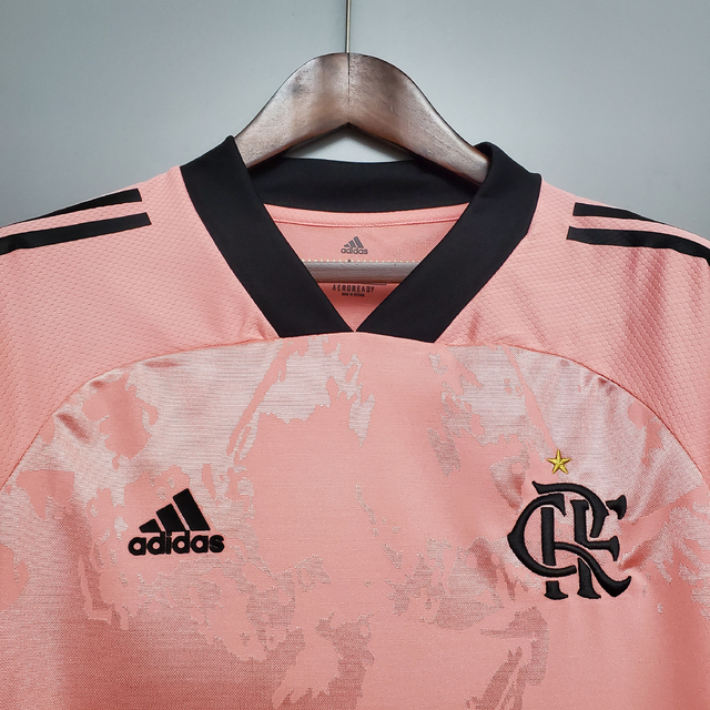 camisa flamengo feminina rosa