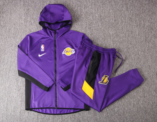 nike lakers therma flex