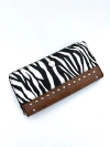 Billetera 17 -Fichero- -Zebra- -Tachas- - tienda online