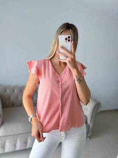 Camisa 43 -Hombro volado- -Bambula- - comprar online