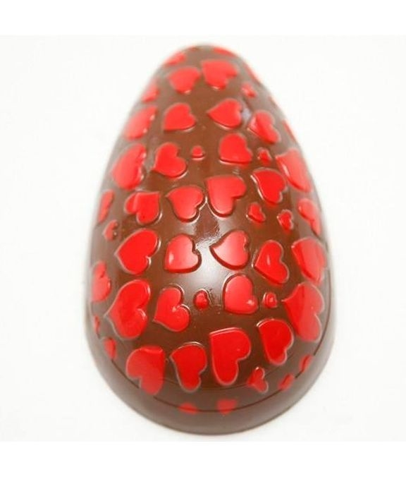 Molde Bwb Huevo De Pascua Texturado Corazón (molde de 3 partes)