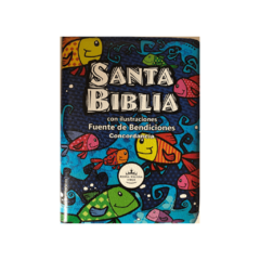 Biblia para Niños Fuente De Bendición Cierre Índice Reina Valera 1960
