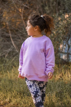 LEGGING FRISA BLUE FLOR BLANCA - comprar online
