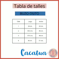 BUZO OSITO GRIS en internet