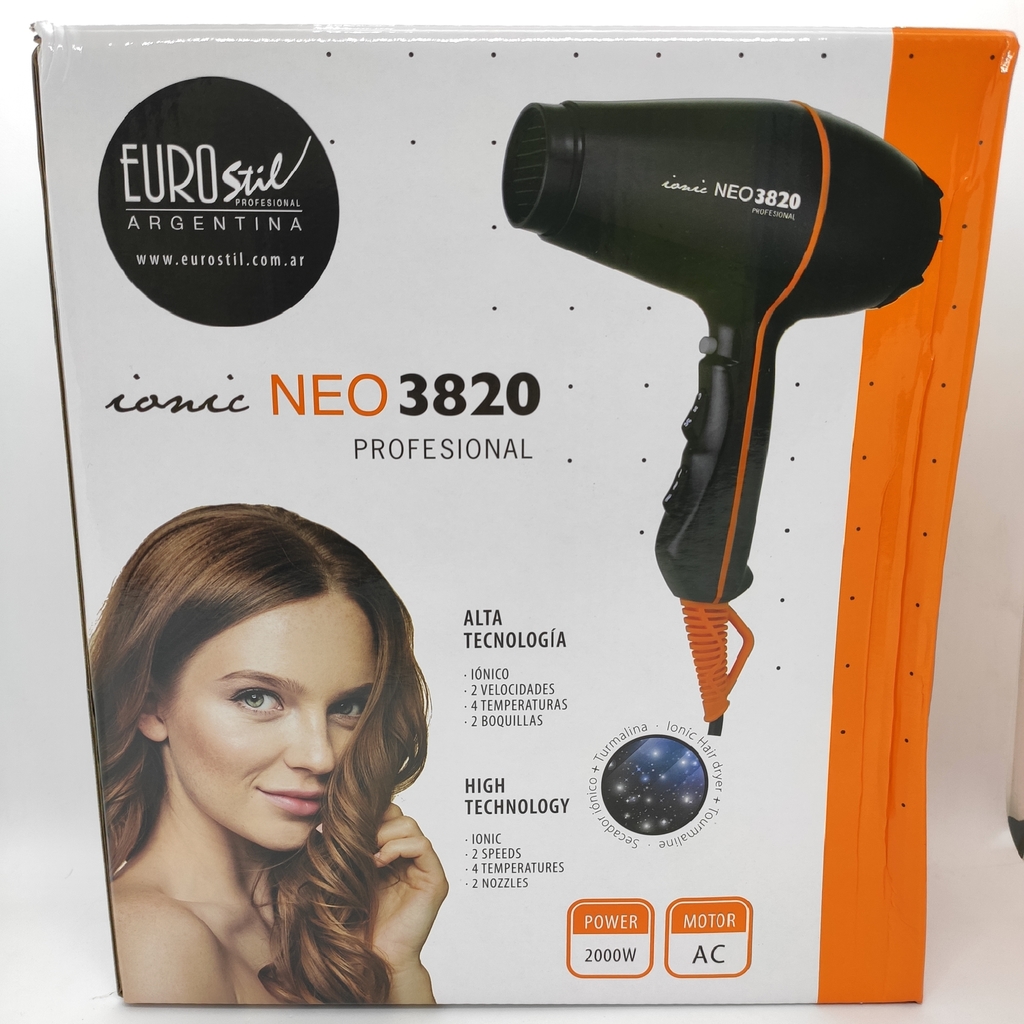 SECADOR PROFESIONAL NEO 3820 *2000W - Belle Pili
