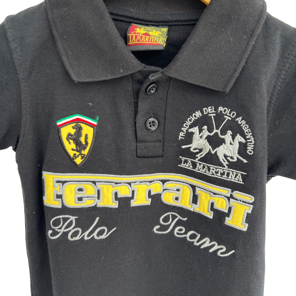 Camiseta Polo Ferrari La Martina 2 anos - Ciranda
