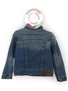 Jaqueta jeans com elastano Zara Girls Tam 5 Usado em bom estado - comprar online