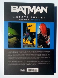 Batman De Scott Snyder Vol. 3: Año Cero
