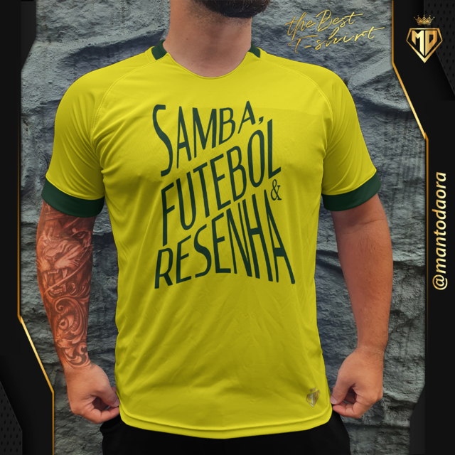 Camiseta samba futebol resenha - Camisas Manto Daóra