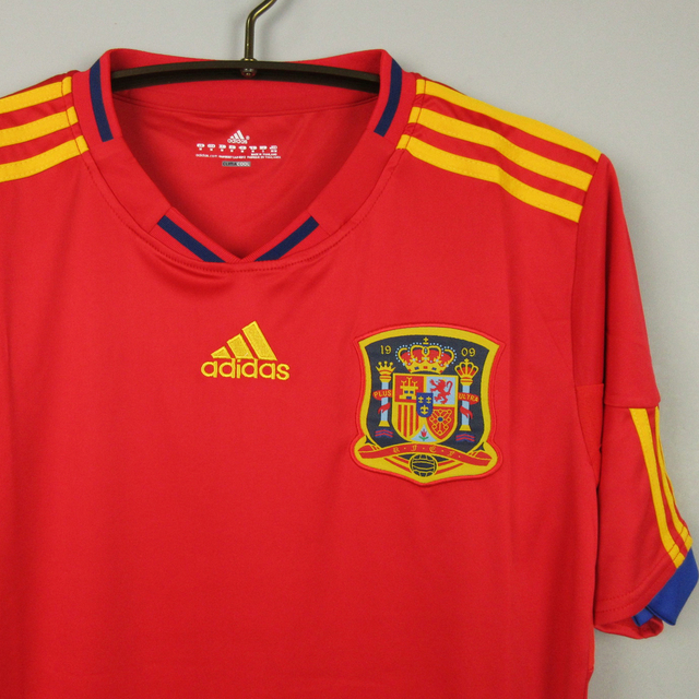 Camisa Retrô Espanha 2010 - Uniforme 1 Masculino
