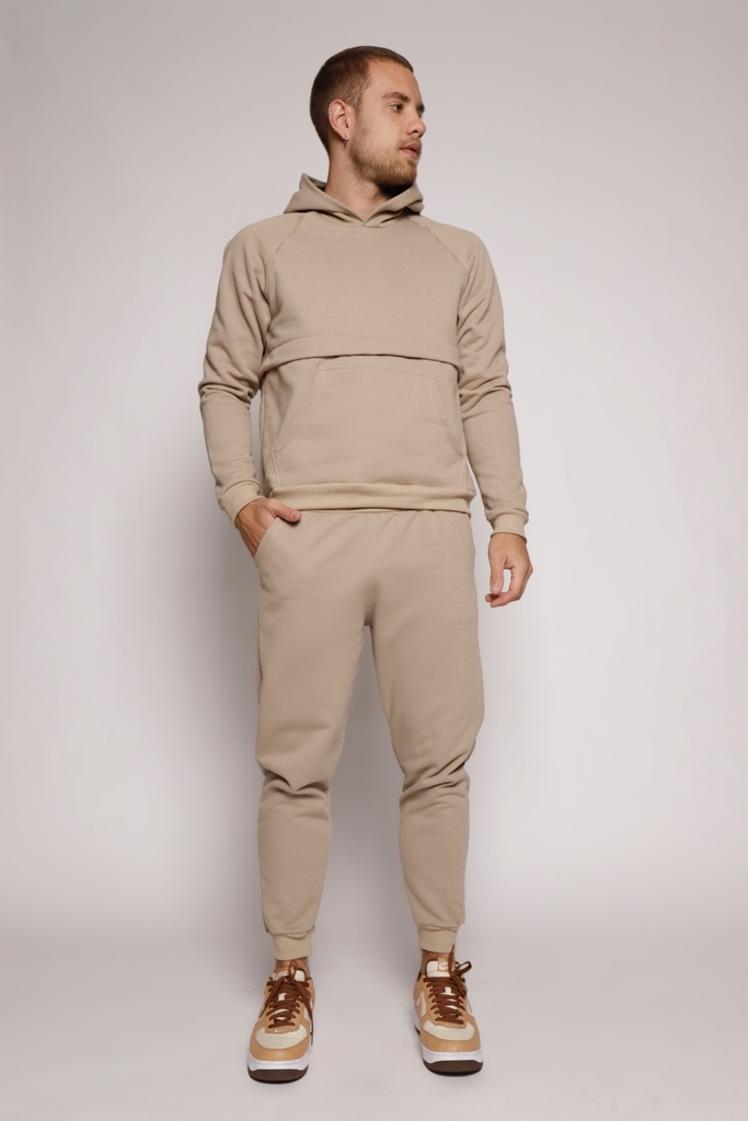 camel cropped moletom com capuz