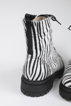 Bota Coturno Zebra - loja online