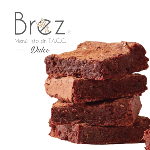Brownie De Chocolate 8cm x 8cm (2unid.) Sin Tacc Brez
