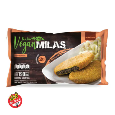 Vegan Mila Sabor Carne Naturalrroz (2unid.) 165g