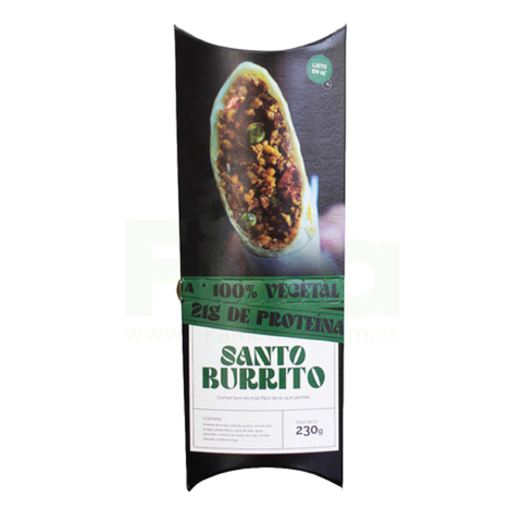 Santo Burrito a Base De Arvejas Santa Burguesa 230g